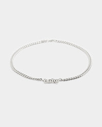 Raising Hell Women's Baby Necklace White Gold