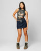 Ed Hardy Women's Ripped Dragon Tank Black
