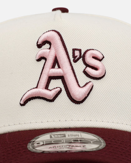 New Era Oakland Athletics 'Lover's Club 2.0' 9FORTY A-Frame Snapback Chrome