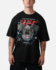 UFC By Culture Kings UFC 250 Freedom T-Shirt Black Acidwash