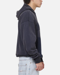 Criminal Damage Sun Faded Hoodie Navy