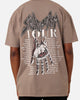 Saint Morta Tour T-Shirt Vintage Brown