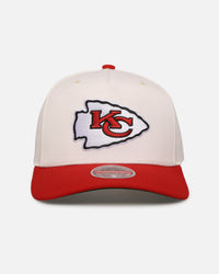 Mitchell & Ness Kansas City Chiefs 'Go Team Go' MVP Snapback Off White/Red