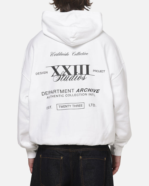 XXIII Utilities Hoodie White/Black