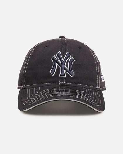 New Era New York Yankees 'Contrast Stitch' 9TWENTY Strapback Official Team Colour