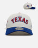 New Era Texas Rangers 'Chrome Metallic Wordmark' 9FORTY A-Frame Snapback Chrome