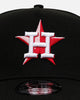 New Era Houston Astros 'Black And Pink' 9FORTY A-Frame Snapback Black/Pink