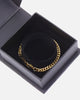 Saint Morta 5mm Cuban Bracelet Gold