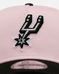 New Era San Antonio Spurs 'Pink Crown' 9FORTY A-Frame Snapback Pink