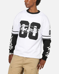 Vouseti Dual Long Sleeve 00 T-Shirt White
