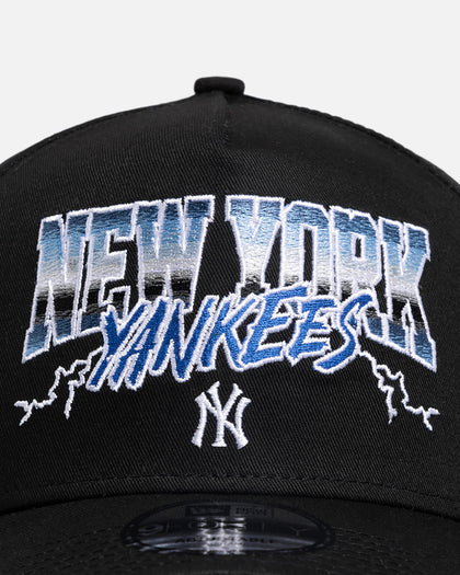New Era New York Yankees 'Band Arch' 9FORTY A-Frame Snapback Black/Official Team Color