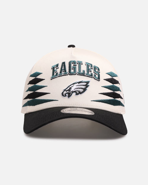New Era Philadelphia Eagles 'Regency Crown' 9FORTY A-Frame Snapback Chrome White/Black