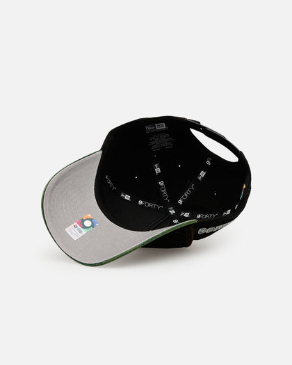 New Era Mexico National Baseball Team 'Washed Green 2.0' 9FORTY A-Frame Snapback Black/Green