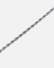 NXS Burning Heart Necklace White Gold