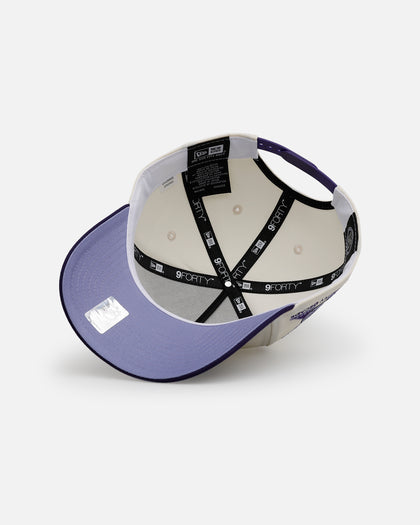 New Era Anaheim Ducks 'Purple Haze 2.0' 9FORTY A-Frame Snapback Chrome/Purple
