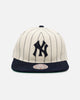 Mitchell & Ness New York Yankees 'Vintage Baseball' Vintage Fit Strapback Off White