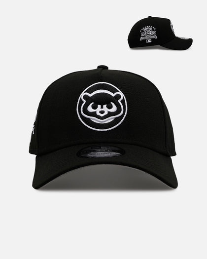 New Era Chicago Cubs 'Black And White' 9FORTY A-Frame Snapback Black/White