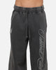 Mitchell & Ness Las Vegas Raiders Star Script Relaxed Track Pants Washed Black