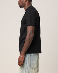 Saint Morta Lafayette V2 Scripture T-Shirt Black/Iridescent