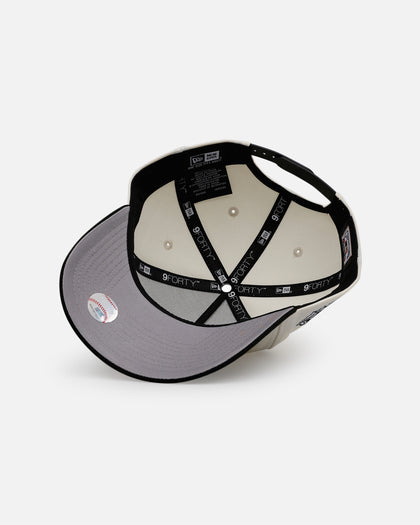 New Era Los Angeles Angels 'Chrome Black' 9FORTY A-Frame Snapback Chrome/Black