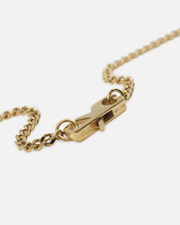 Guess Mainline 21" Lion 15 5mm Charm Necklace Gold