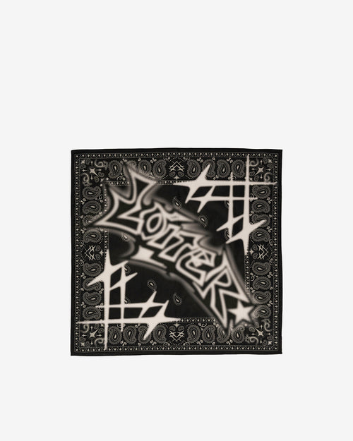 Loiter Spray Bandana Black