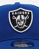 New Era Las Vegas Raiders '1996 NFL Draft' 9FORTY A-Frame Snapback Blue