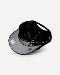 New Era Philadelphia Eagles 'Raised Metallic Chainstitch' 9FORTY A-Frame Snapback Black