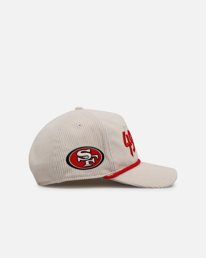 47 Brand San Francisco 49ers 'Natural Script' Premium Hitch Corduroy Snapback Natural