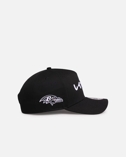New Era Baltimore Ravens 'Ohtani & Kanji' 9FORTY A-Frame Snapback Black/White