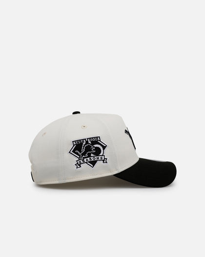 New Era Detroit Lions 'Chrome Black' 9FORTY A-Frame Snapback Chrome/Black