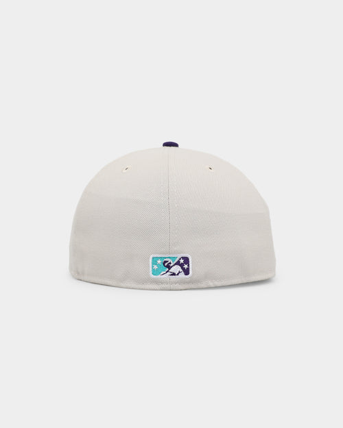 New Era River City Rumblers 'Batter Up' 59FIFTY Fitted Stone