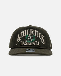 47 Brand Oakland Athletics 'Pitchout' 47 Hitch Corduroy Snapback Green