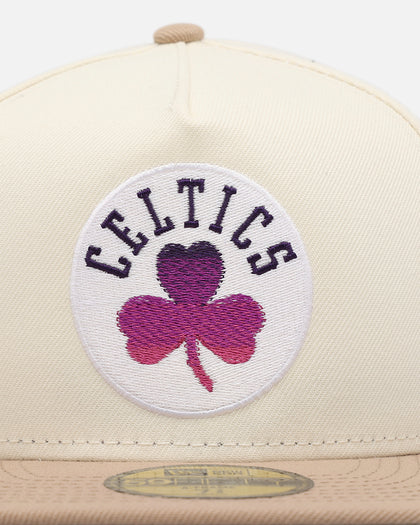 New Era Boston Celtics 'Summer League' 59FIFTY A-Frame Fitted Chrome