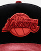 New Era Los Angeles Lakers 'Velvet Cord Certified Lover' 9FORTY A-Frame Premium Corduroy Snapback Black