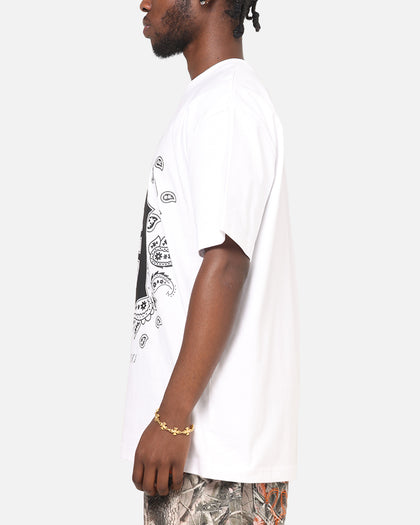 New Era Detroit Tigers Paisley Oversized T-Shirt White