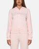 Ed Hardy Women's Rhinestone Cropped Hoodie Pink