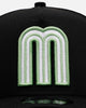 New Era Mexico National Baseball Team 'Satin Flower' 9FORTY A-Frame Snapback Black/Pink