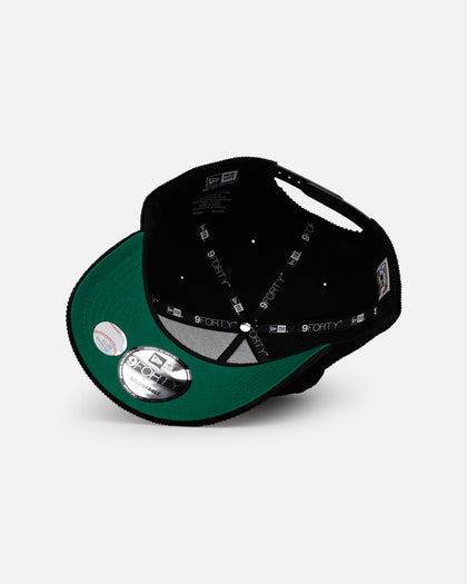 New Era Baltimore Orioles 'Black Cord' 9FORTY A-Frame Corduroy Snapback Black