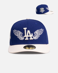 New Era Los Angeles Dodgers 'Team Wings' 59FIFTY Fitted Navy