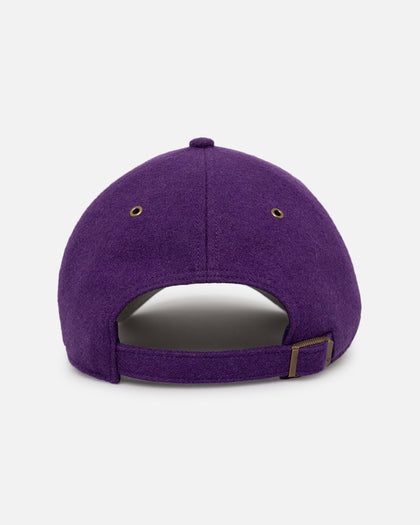 47 Brand Los Angeles Lakers Wooly Clean Up Strapback Purple