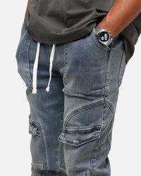 Saint Morta Aera Denim Joggers Dirty Denim