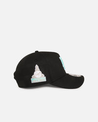 New Era Los Angeles Dodgers 'Black Aqua' 9FORTY A-Frame Snapback Black/Aqua