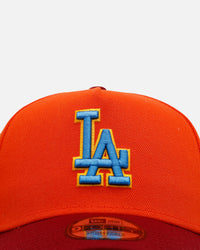 New Era Los Angeles Dodgers 'Horizon' 9FORTY A-Frame Snapback Orange