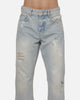 Represent Painted Denim Jeans Coastal Blue