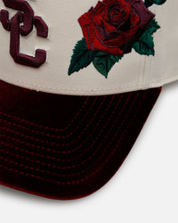 New Era University Of Southern California Trojans 'Velvet Roses' 9FORTY A-Frame Snapback Chrome