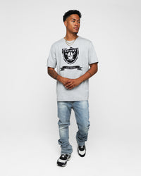 Pro Standard Las Vegas Raiders Pro Prep T-Shirt Heather Grey
