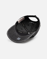 Mitchell & Ness Los Angeles Lakers 'Destroyed' Dad Fit Strapback Washed Black