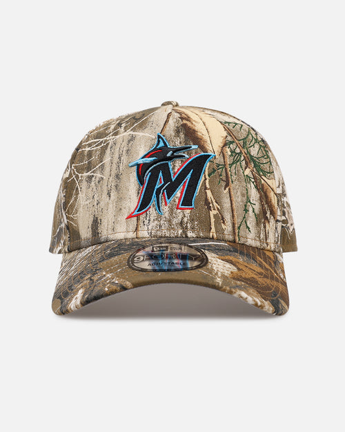 New Era Miami Marlins 'Great Outdoors Part II' 9FORTY A-Frame Snapback Real Tree Camo