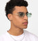 Belvoir & Co Kennedy Sunglasses Green/Gold